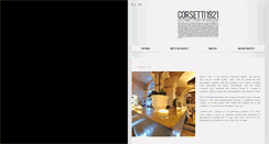 Desktop Screenshot of corsetti1921.com